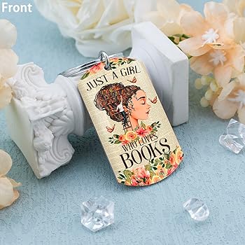 Amazon.co.jp: IURFURT 読書好き向けギフト 読書用キーホルダー